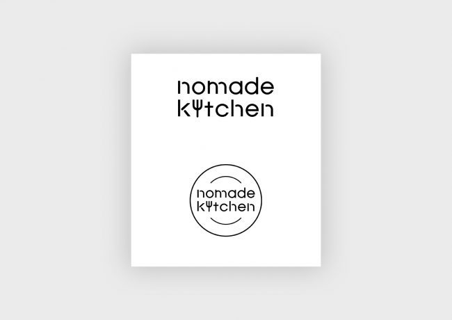 出張料理ユニット［nomad kitchen］ロゴタイプ／名刺