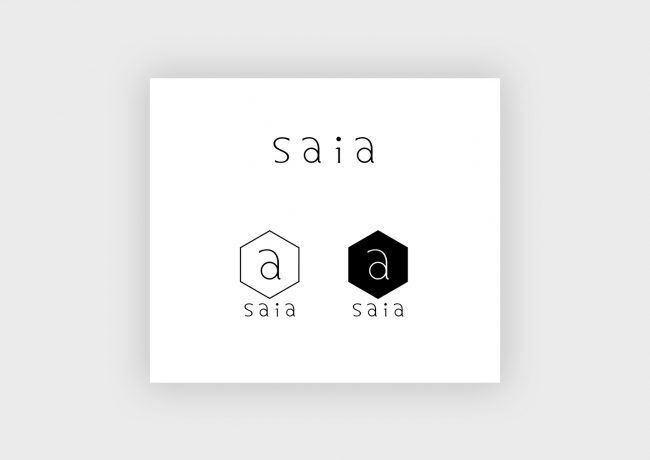 ジュエリーブランド［saia］冊子／パッケージ／ロゴタイプ／ショップカード／名刺／商品タグ